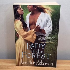 Lady of the‎ Forest by Jennifer Roberson Paperback Robin Hood Marian Novel